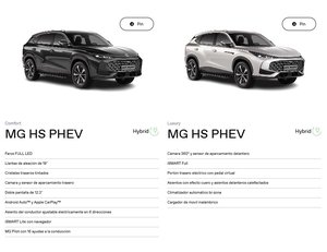 
										MG HS PHEV. ETIQUETA 0  –  MODELOS COMFORT EN 29980€ Y LUXURY EN 31980€ full									