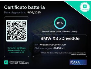 
										BMW X3 XDRIVE30E full									