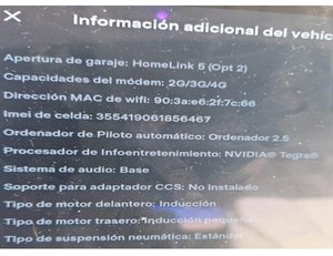 
										TESLA MODEL S 100D 4WD BERLINA CON PORTON 345KW 5P full									